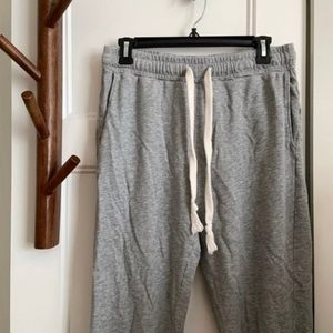Madewell Sweatpants Gray Size Small
